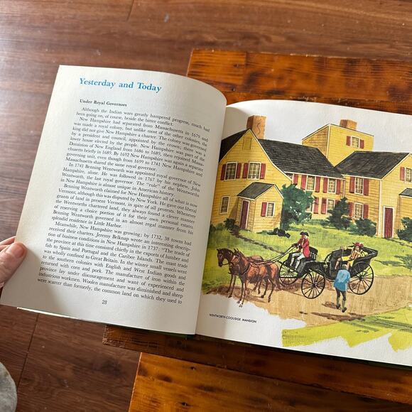 Vintage 1967 Enchantment of American 2 Book Bundle New Hampshire & Massachusetts - Picture 5 of 12